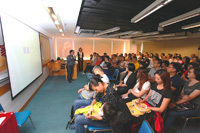 Professor Patrick Lau delivers a talk on "How to help children build self-esteem and confidence"